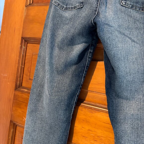 AG Adriana Goldshmied PANELED MARI JEANS HIGH RISE SLIM STRAIGHT - Picture 5 of 5